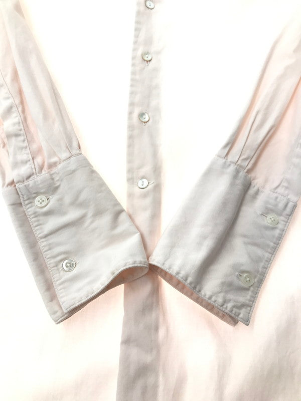 【中古品】【メンズ】 VINTAGE ヴィンテージ 50～60's L/S POPELIN SHIRT ロングスリーブ ポペリン シャツ 長袖シャツ トップス ヴィンテージ 146-260607-rt-10-tagh サイズ：不明 下記参照 カラー：ピンク 万代Net店