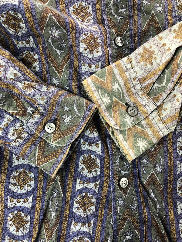 【中古品】【メンズ】 PILGRIM ピルグリム 50's～60's L/S BD SHIRT 50～60年代 ロングスリーブ ボタンダウン シャツ トップス ヴィンテージ 146-260514-rt-19-tagh サイズ：M カラー：マルチカラー 万代Net店