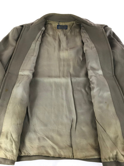 【現状渡し品】【メンズ】 PENDLETON ペンドルトン PENDLETON 40's GABARDINE SPORTS JACKET BROWN 40年代 ギャバジン スポーツ ジャケット アウター ヴィンテージ 146-251203-rt-03-tag サイズ：不明 下記参照 カラー：ベージュ 万代Net店