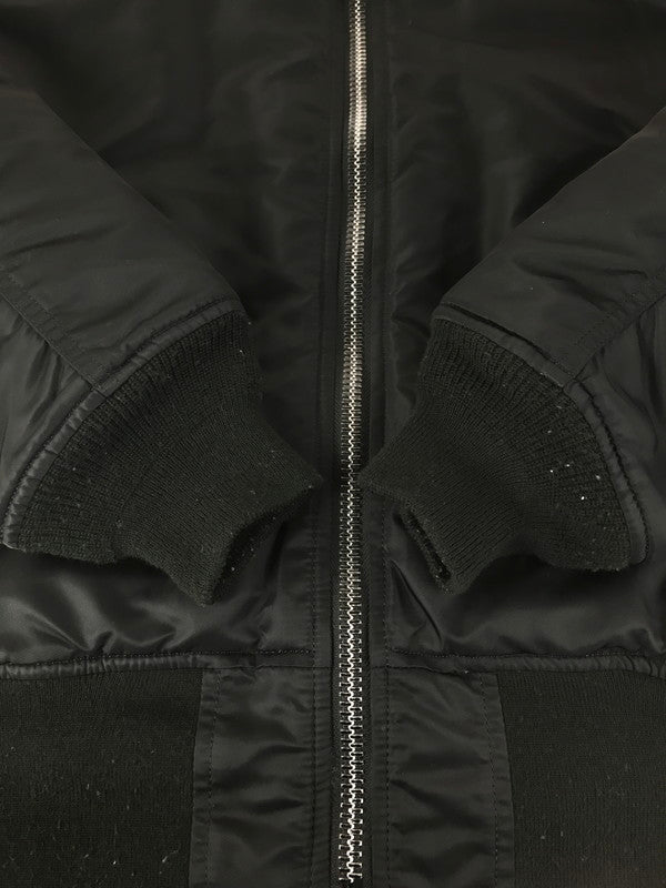 【中古品】【メンズ】 ALPHA アルファ MA-1 FLIGHT JACKET BLACK 20004-201 MA-1 フライト ジャケット アウター 145-251203-rt-07-tag サイズ：S カラー：ブラック 万代Net店