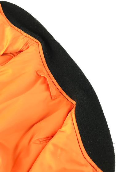 【中古品】【メンズ】 ALPHA アルファ MA-1 FLIGHT JACKET BLACK 20004-201 MA-1 フライト ジャケット アウター 145-251203-rt-07-tag サイズ：S カラー：ブラック 万代Net店