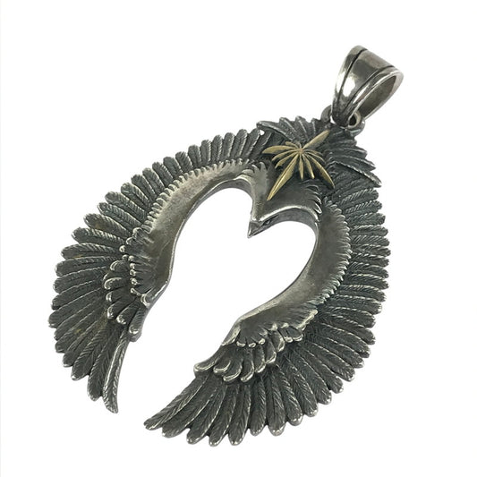 【中古品】【メンズ】 SAAD サード SV925 SUN SYMBOL EAGLE PENDANT TOP サンシンボル イーグル ペンダント トップ アクセサリー 191-251205-na-04-tag カラー：シルバー 万代Net店