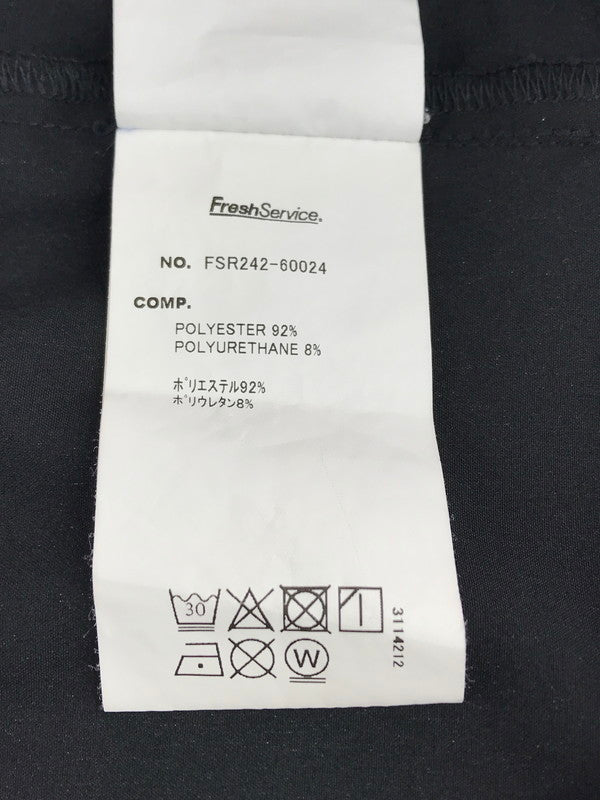 【中古美品】【メンズ】 FRESH SERVICE フレッシュ サービス UTILITY PACKABLE SUIT FSR242-60024 ユーティリティー パッカブル スーツ アウター 140-251204-rt-01-tag サイズ：M カラー：ブラック 万代Net店