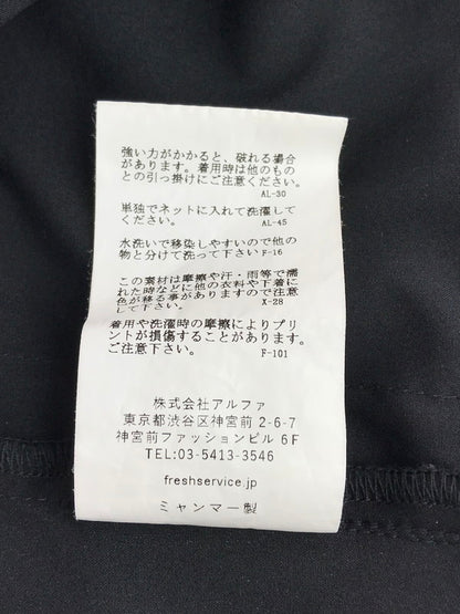 【中古美品】【メンズ】 FRESH SERVICE フレッシュ サービス UTILITY PACKABLE SUIT FSR242-60024 ユーティリティー パッカブル スーツ アウター 140-251204-rt-01-tag サイズ：M カラー：ブラック 万代Net店