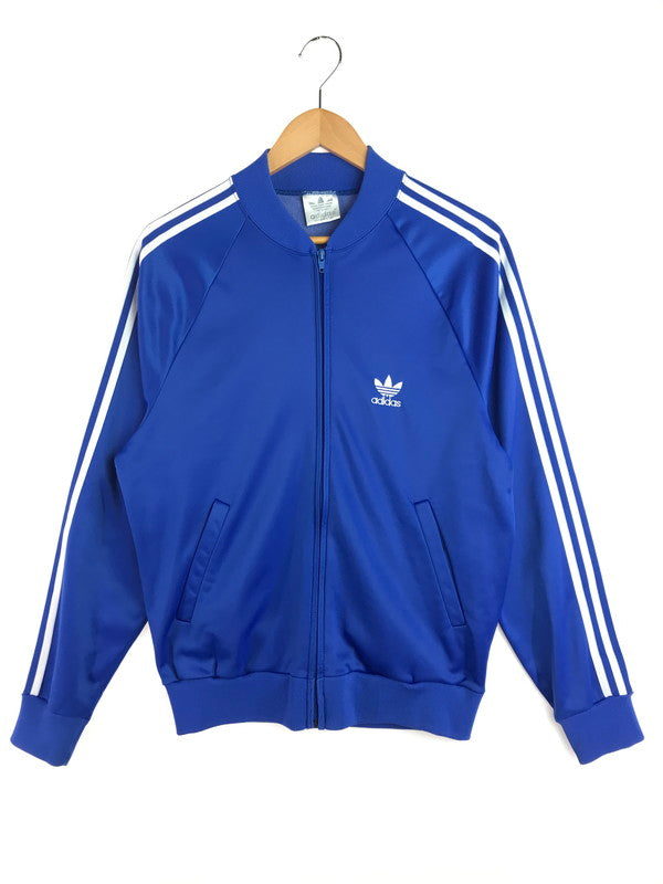 【中古品】【メンズ】 adidas アディダス 80's VINTAGE TRACK JACKET BLUE 80年代 ヴィンテージ トラック ジャケット 銀タグ USA製 ヴィンテージ 146-251203-rt-18-tag サイズ：M カラー：ブルー 万代Net店