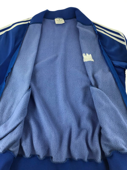 【中古品】【メンズ】 adidas アディダス 80's VINTAGE TRACK JACKET BLUE 80年代 ヴィンテージ トラック ジャケット 銀タグ USA製 ヴィンテージ 146-251203-rt-18-tag サイズ：M カラー：ブルー 万代Net店