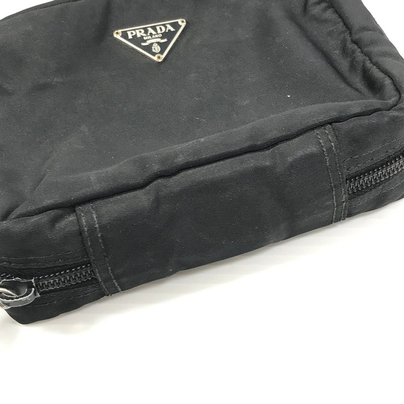 【現状渡し品】【レディース】 PRADA プラダ MINI POACH ミニポーチ 化粧ポーチ 小物入れ 183-251209-na-10-tag カラー：ブラック 万代Net店