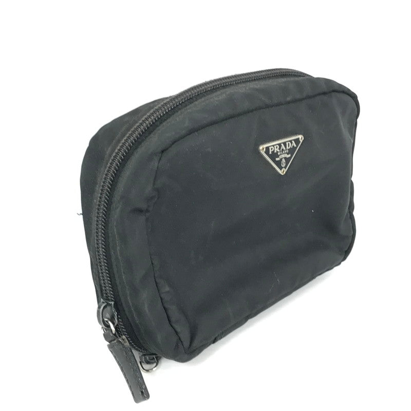 【現状渡し品】【レディース】 PRADA プラダ MINI POACH ミニポーチ 化粧ポーチ 小物入れ 183-251209-na-10-tag カラー：ブラック 万代Net店
