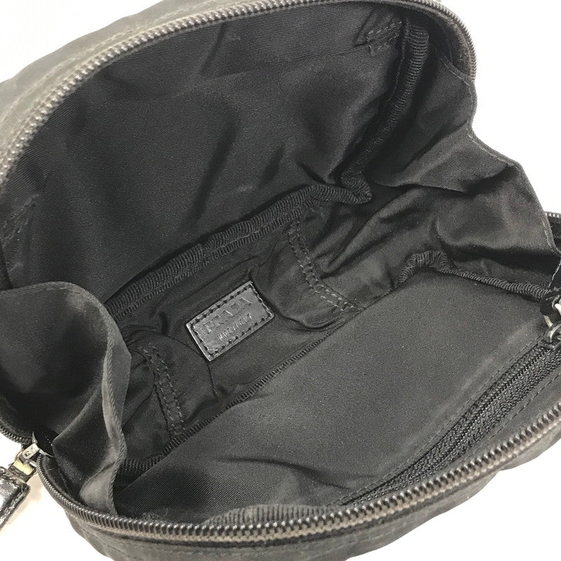 【現状渡し品】【レディース】 PRADA プラダ MINI POACH ミニポーチ 化粧ポーチ 小物入れ 183-251209-na-10-tag カラー：ブラック 万代Net店