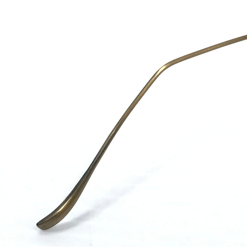 【中古品】【メンズ】 金子眼鏡 VINTAGE PURE TITANIUM KV-48 ATG ヴィンテージ ピュア チタン 眼鏡 アイウェア アクセサリー 203-251209-na-08-tag サイズ：49□22 148 カラー：アンティークゴールド 万代Net店