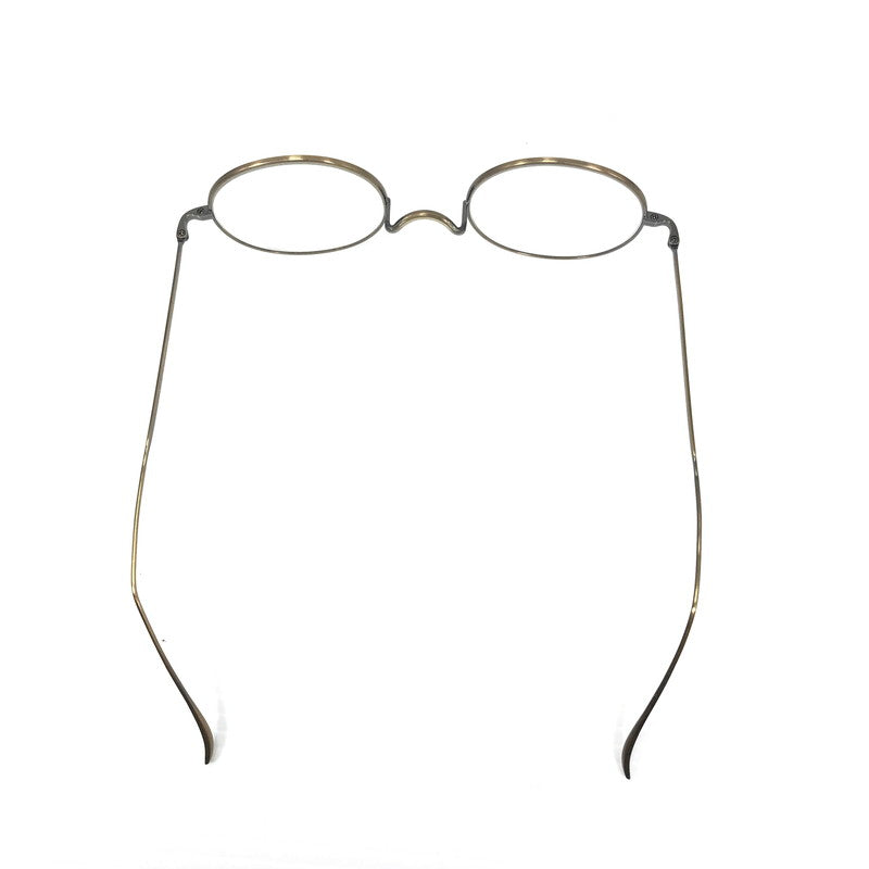 【中古品】【メンズ】 金子眼鏡 VINTAGE PURE TITANIUM KV-48 ATG ヴィンテージ ピュア チタン 眼鏡 アイウェア アクセサリー 203-251209-na-08-tag サイズ：49□22 148 カラー：アンティークゴールド 万代Net店