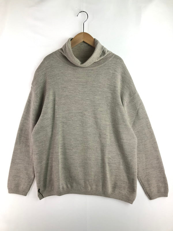 【現状渡し品】【メンズ】 crepuscule クレプスキュール TURTLENECK WOOL KNIT SWEATHER 1403-008 タートルネック ウール ニット セーター 140-251230-na-07-tag サイズ：2 カラー：ベージュ 万代Net店