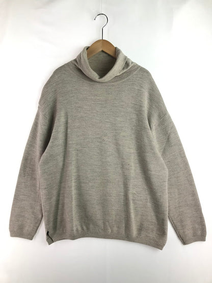 【現状渡し品】【メンズ】 crepuscule クレプスキュール TURTLENECK WOOL KNIT SWEATHER 1403-008 タートルネック ウール ニット セーター 140-251230-na-07-tag サイズ：2 カラー：ベージュ 万代Net店