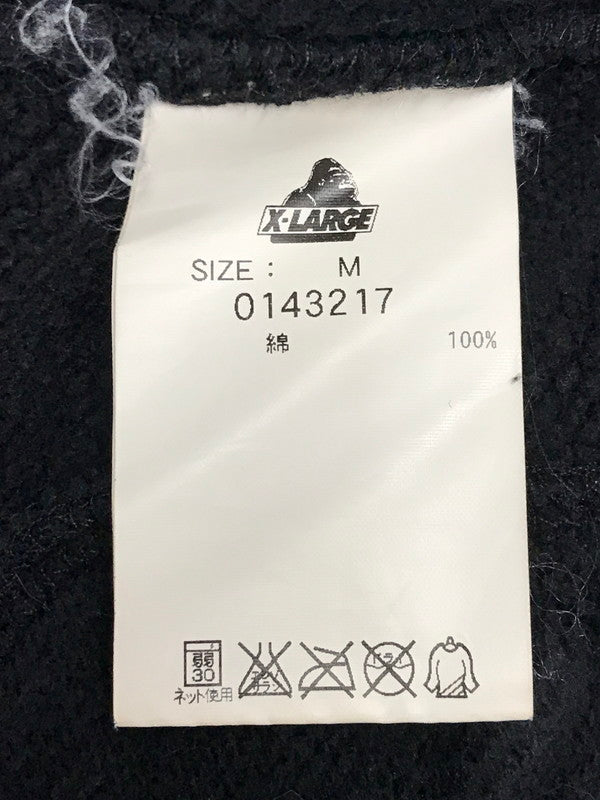 【中古品】【メンズ】 LOGO PACTH HOODIE 0143217 ロゴパッチ― フーディー パーカー トップス 142-260105-rt-12-tag サイズ：M カラー：ブラック 万代Net店