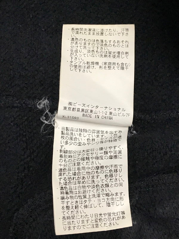 【中古品】【メンズ】 LOGO PACTH HOODIE 0143217 ロゴパッチ― フーディー パーカー トップス 142-260105-rt-12-tag サイズ：M カラー：ブラック 万代Net店