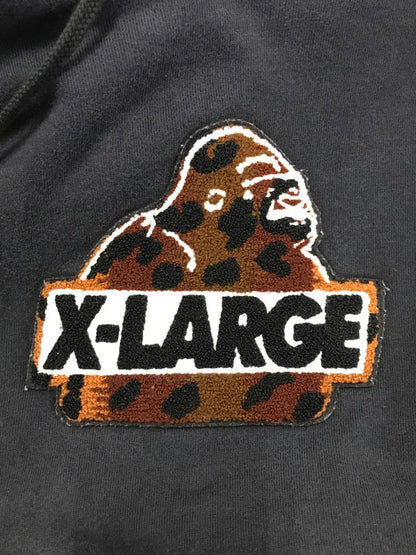 【中古品】【メンズ】 LOGO PACTH HOODIE 0143217 ロゴパッチ― フーディー パーカー トップス 142-260105-rt-12-tag サイズ：M カラー：ブラック 万代Net店
