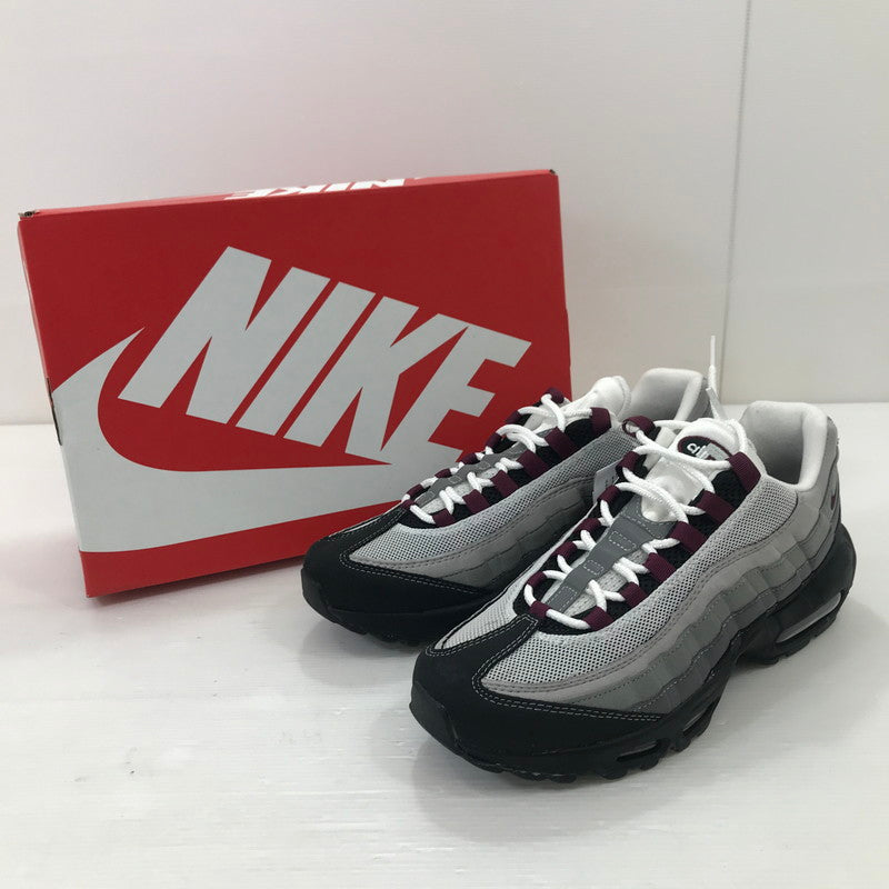 【中古品】【メンズ】 NIKE ナイキ AIR MAX 95 PEARL GREY DARK BEETROOT DQ9001-001 エアマックス95 スニーカー 靴 160-251207-rt-05-tag サイズ：27.5cm US 9.5 カラー：BLACK/DARK BEETROOT 万代Net店