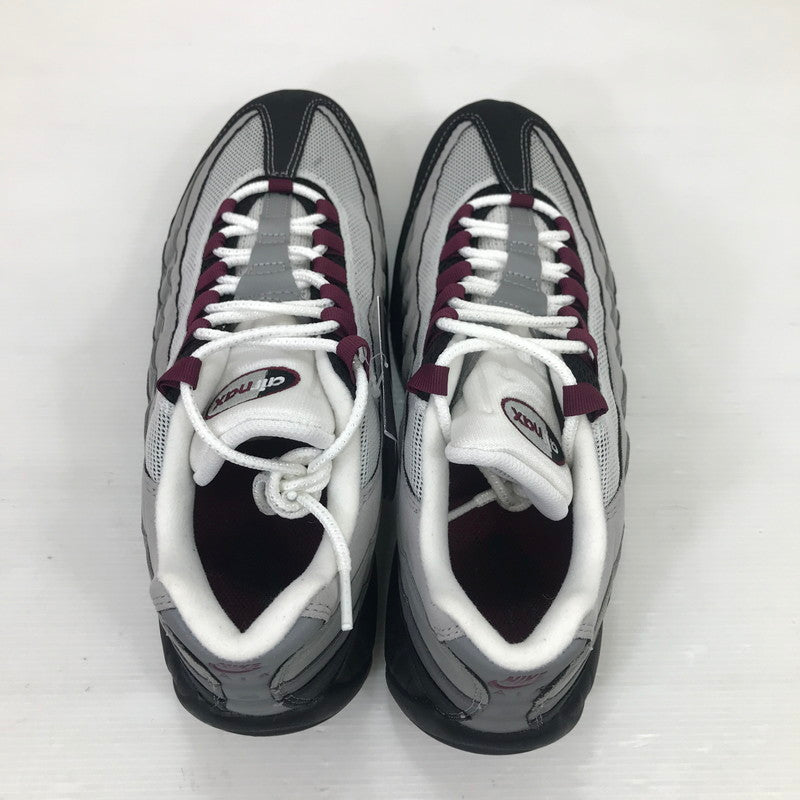 【中古品】【メンズ】 NIKE ナイキ AIR MAX 95 PEARL GREY DARK BEETROOT DQ9001-001 エアマックス95 スニーカー 靴 160-251207-rt-05-tag サイズ：27.5cm US 9.5 カラー：BLACK/DARK BEETROOT 万代Net店