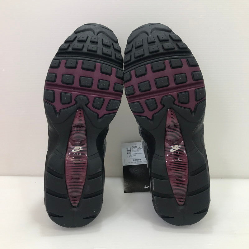 【中古品】【メンズ】 NIKE ナイキ AIR MAX 95 PEARL GREY DARK BEETROOT DQ9001-001 エアマックス95 スニーカー 靴 160-251207-rt-05-tag サイズ：27.5cm US 9.5 カラー：BLACK/DARK BEETROOT 万代Net店