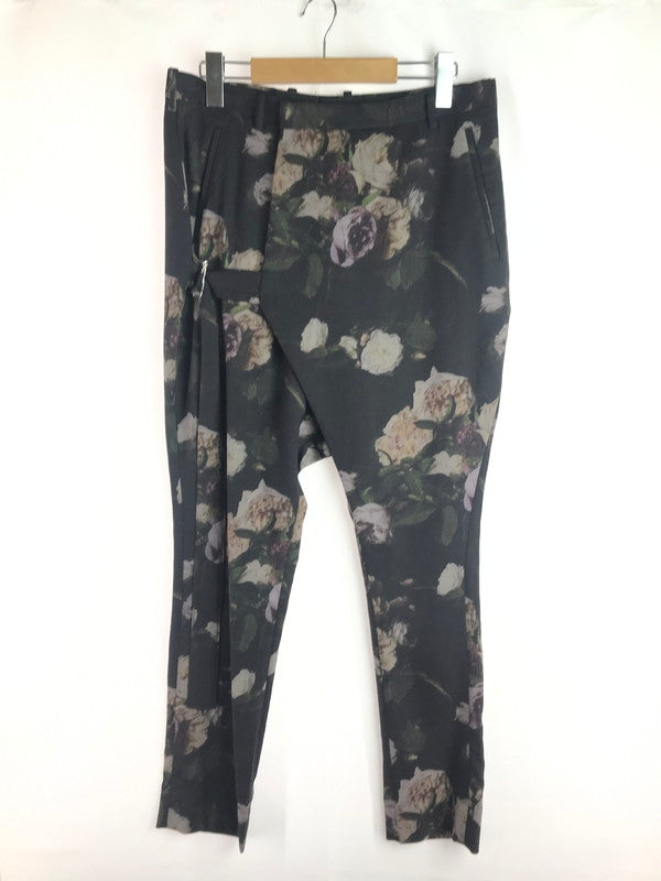 【現状渡し品】【メンズ】 LAD MUSICIAN ラッドミュージシャン FLORAL BONDAGE PANTS 2117-575 花柄ボンテージパンツ 151-251208-rt-07-tag サイズ：46 カラー：マルチカラー 万代Net店