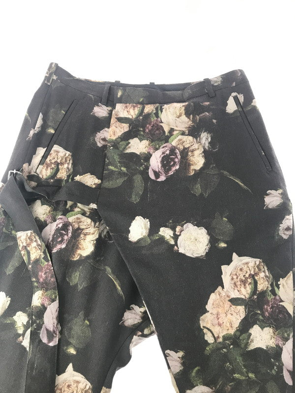 【現状渡し品】【メンズ】 LAD MUSICIAN ラッドミュージシャン FLORAL BONDAGE PANTS 2117-575 花柄ボンテージパンツ 151-251208-rt-07-tag サイズ：46 カラー：マルチカラー 万代Net店