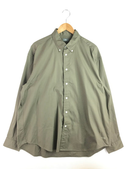 【中古品】【メンズ】 L/S HALF DOME SHIRT NR12450 ロングスリーブ ハーフ ドーム シャツ 長袖シャツ 144-251207-na-05-tag サイズ：XL カラー：カーキ系 万代Net店