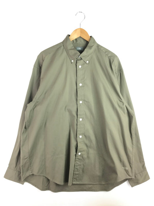 【中古品】【メンズ】 THE NORTH FACE ザ・ノースフェイス L/S HALF DOME SHIRT NR12450 ロングスリーブ ハーフ ドーム シャツ 長袖シャツ 144-251207-na-05-tag サイズ：XL カラー：カーキ系 万代Net店