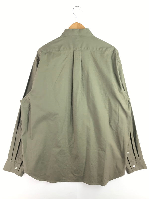 【中古品】【メンズ】 L/S HALF DOME SHIRT NR12450 ロングスリーブ ハーフ ドーム シャツ 長袖シャツ 144-251207-na-05-tag サイズ：XL カラー：カーキ系 万代Net店