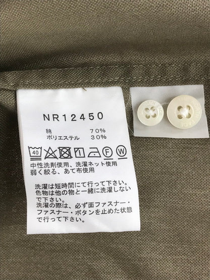 【中古品】【メンズ】 L/S HALF DOME SHIRT NR12450 ロングスリーブ ハーフ ドーム シャツ 長袖シャツ 144-251207-na-05-tag サイズ：XL カラー：カーキ系 万代Net店