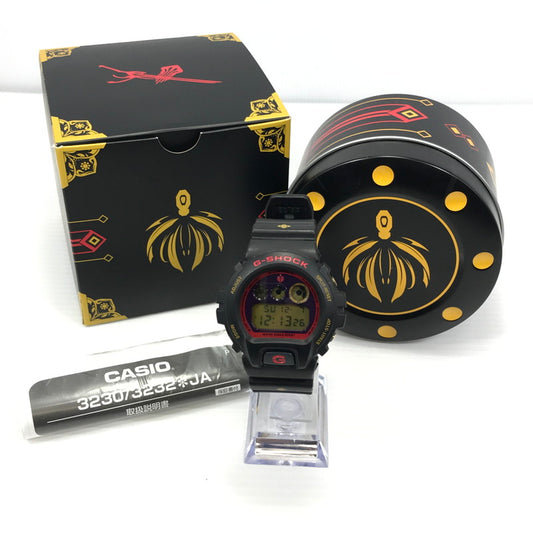 【中古品】【メンズ】 G-SHOCK ジーショック × MONSTER STRIKE モンスター ストライク マサムネ 使命の閃刃 DW-6900 腕時計 196-251209-na-02-tag カラー：ブラック 万代Net店