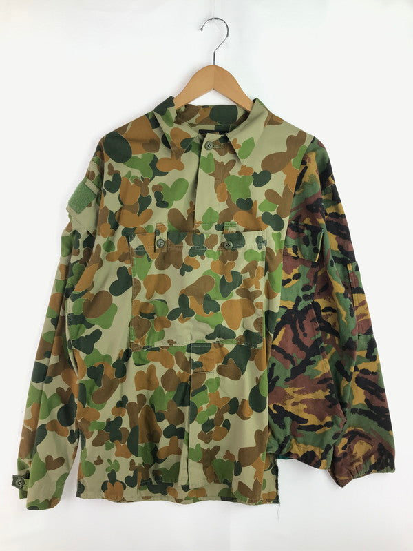 【中古品】【メンズ】 WEYEP ウィエップ REMAKE PULLOVER SHIRT リメイクプルオーバーシャツ トップス 140-251204-rt-13-tag サイズ：不明 下記参照 カラー：カーキ系 万代Net店