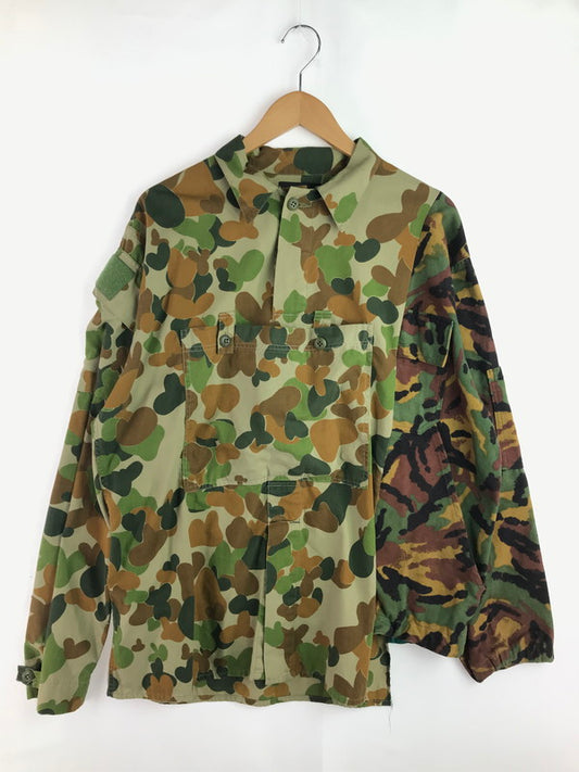 【中古品】【メンズ】 WEYEP ウィエップ REMAKE PULLOVER SHIRT リメイクプルオーバーシャツ トップス 140-251204-rt-13-tag サイズ：不明 下記参照 カラー：カーキ系 万代Net店