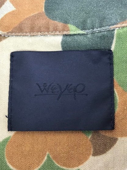 【中古品】【メンズ】 WEYEP ウィエップ REMAKE PULLOVER SHIRT リメイクプルオーバーシャツ トップス 140-251204-rt-13-tag サイズ：不明 下記参照 カラー：カーキ系 万代Net店