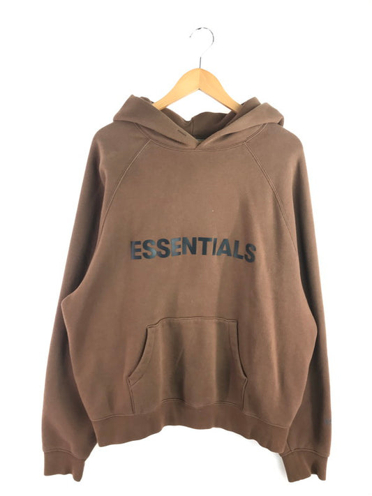 【現状渡し品】【メンズ】 RUBBER LOGO PULLOVER HOODIE ラバーロゴプルオーバーパーカー 142-251204-rt-16-tag サイズ：M カラー：ブラウン 万代Net店