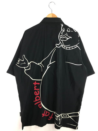 【現状渡し品】【メンズ】 PLATINUM FUBU プラチナム フブ FAT ALBERT S/S SHIRT ファット アルバート ショートスリーブ シャツ 146-251204-rt-11-tag サイズ：XXL カラー：ブラック 万代Net店