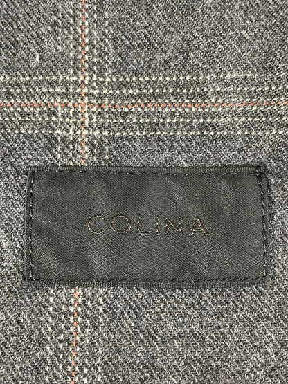 【中古品】【メンズ】 COLINA コリーナ DARK MELANGE CHECK ATELIER SHIRTS 233SH27 ダーク メランジ チェック アトリエシャツ 長袖シャツ 140-251207-na-03-tag サイズ：M カラー：チャコール 万代Net店