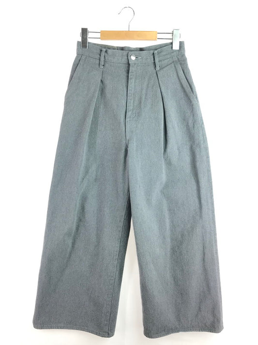 【中古品】【メンズ】 GRAPHPAPER GL233-40218B COLORFAST DENIM TWO TUCK WIDE PANTS カラーファスト デニム ツー タック ワイドパンツ ボトムス 151-251207-na-08-tag サイズ：00 カラー：グレー系 万代Net店