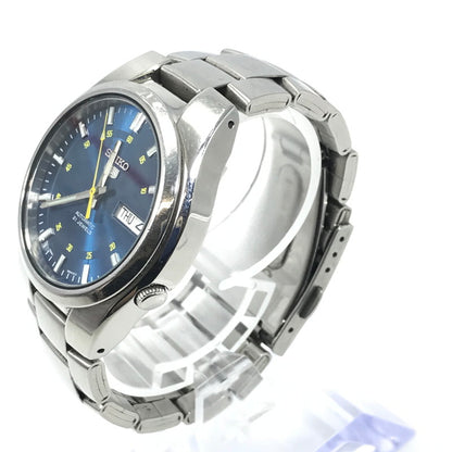 【現状渡し品】【メンズ】 SEIKO セイコー 7S26-02F0 SNK615K1 オートマチック デイデイト 自動巻き 腕時計 197-251209-na-04-tag カラー：シルバー 万代Net店
