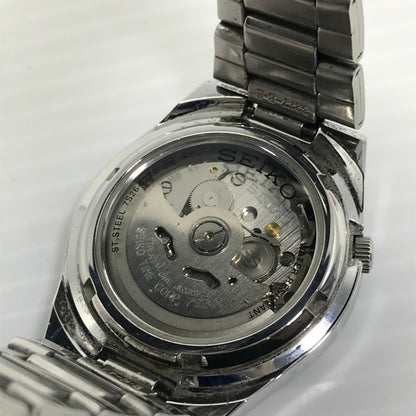 【現状渡し品】【メンズ】 SEIKO セイコー 7S26-02F0 SNK615K1 オートマチック デイデイト 自動巻き 腕時計 197-251209-na-04-tag カラー：シルバー 万代Net店
