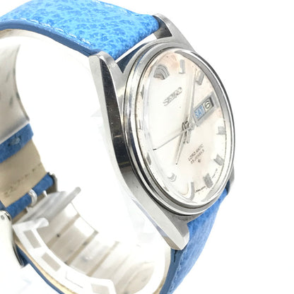 【現状渡し品】【メンズ】 SEIKO セイコー 23石 LORD MATIC 5606-7040 ロードマチック デイデイト 腕時計 197-251209-na-05-tag カラー：ブルー/シルバー 万代Net店