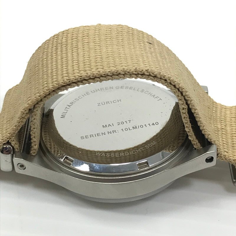 【中古品】【メンズ】 MWC MILITARY WATCH 01140 ミリタリー ウォッチ 腕時計 197-251209-na-07-tag カラー：ベージュ 万代Net店