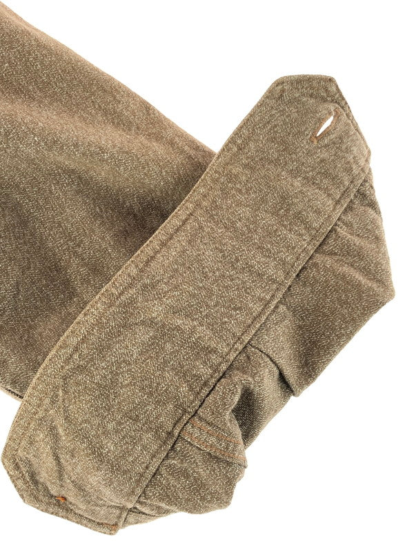 【中古品】【メンズ】 Buzz Rickson's バズリクソンズ COTTON COVERT WORK SHIRT BROWN BR26082 コットン カバート ワークシャツ 長袖シャツ トップス 145-251208-rt-14-tag サイズ：15-15 1/2 カラー：ブラウン 万代Net店