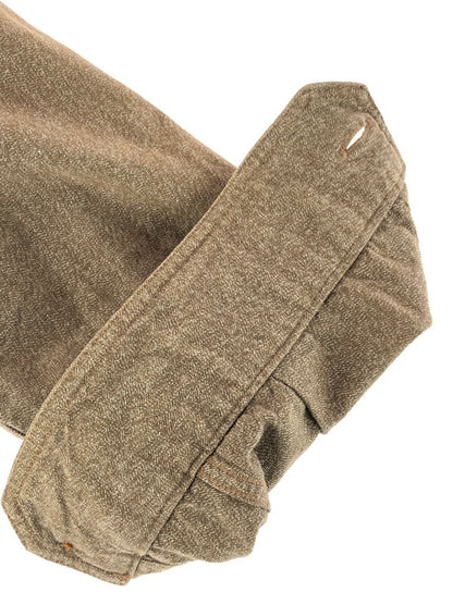 【中古品】【メンズ】 Buzz Rickson's バズリクソンズ COTTON COVERT WORK SHIRT BROWN BR26082 コットン カバート ワークシャツ 長袖シャツ トップス 145-251208-rt-14-tag サイズ：15-15 1/2 カラー：ブラウン 万代Net店