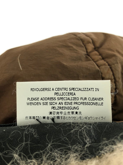 【中古品】【メンズ】 14AW FUR GARMENT DYED DOWN JACKET 611540723 ファー ガーメント ダイ ダウン ジャケット アウター 141-251208-rt-20-tag サイズ：M カラー：ブラウン 万代Net店
