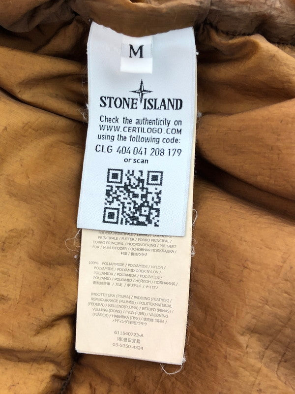 【中古品】【メンズ】 14AW FUR GARMENT DYED DOWN JACKET 611540723 ファー ガーメント ダイ ダウン ジャケット アウター 141-251208-rt-20-tag サイズ：M カラー：ブラウン 万代Net店