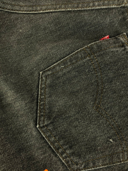 【中古品】【メンズ】 BLACK EYE PATCH ブラック アイ パッチ× LEVI'S リーバイス DENIM PANTS 50821406 デニムパンツ ボトムス 153-251210-na-17-tag サイズ：W32 L34 カラー：ブラック 万代Net店