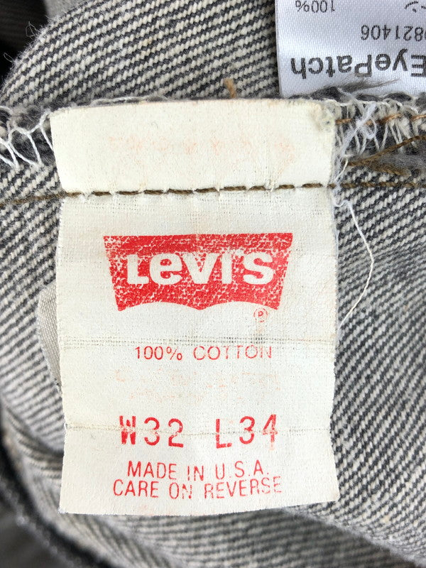 【中古品】【メンズ】 BLACK EYE PATCH ブラック アイ パッチ× LEVI'S リーバイス DENIM PANTS 50821406 デニムパンツ ボトムス 153-251210-na-17-tag サイズ：W32 L34 カラー：ブラック 万代Net店