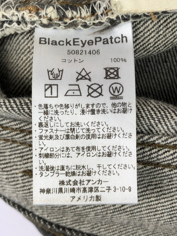 【中古品】【メンズ】 BLACK EYE PATCH ブラック アイ パッチ× LEVI'S リーバイス DENIM PANTS 50821406 デニムパンツ ボトムス 153-251210-na-17-tag サイズ：W32 L34 カラー：ブラック 万代Net店