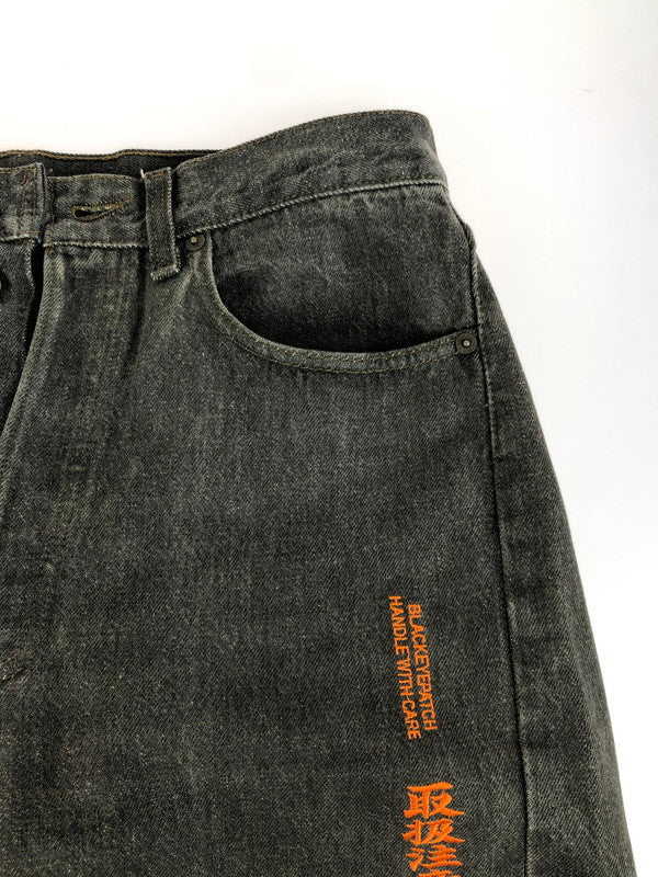 【中古品】【メンズ】 BLACK EYE PATCH ブラック アイ パッチ× LEVI'S リーバイス DENIM PANTS 50821406 デニムパンツ ボトムス 153-251210-na-17-tag サイズ：W32 L34 カラー：ブラック 万代Net店