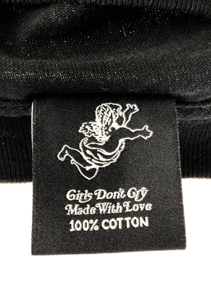【中古品】【メンズ】 × VERDY ヴェルディ × GIRLS DON'T CRY ガールズ ドント クライ LOGO T-SHIRT ロゴ Tシャツ 142-251208-rt-11-tag サイズ：L カラー：ブラック 万代Net店